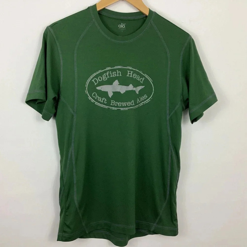 Alo Coolfit Dogfish Head Shirt Size Small - Picture 1 of 7
